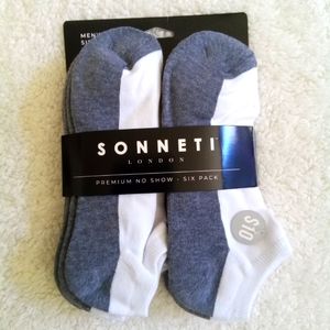 Sonneti London mens no show socks